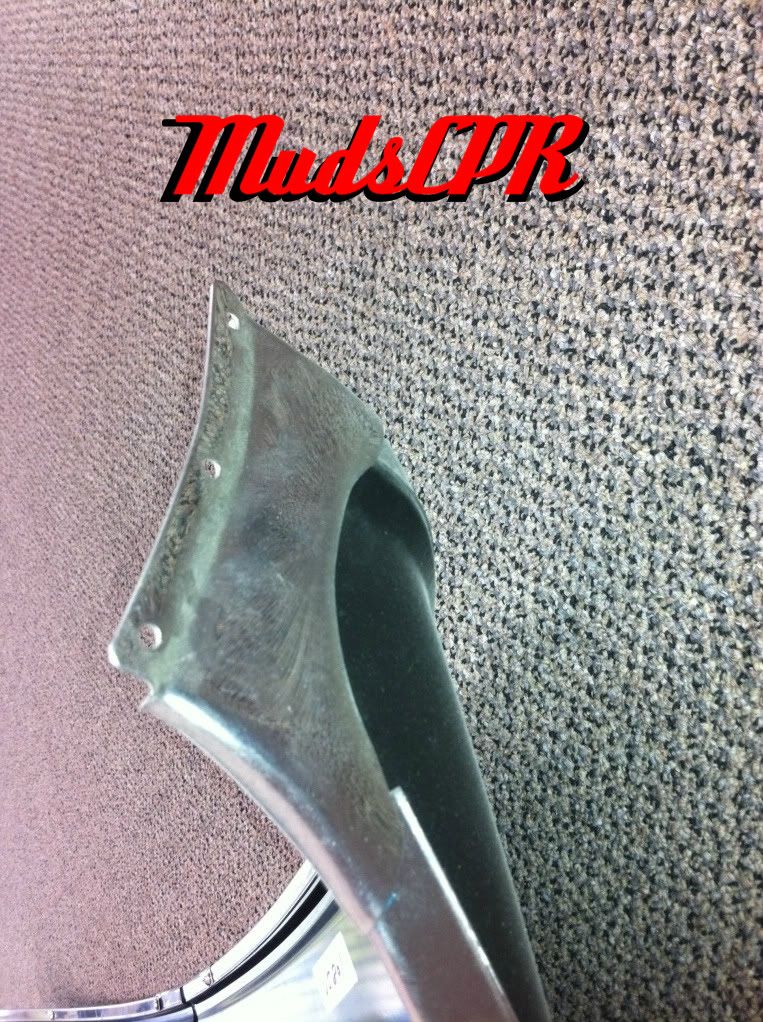 194952 Chevy Oldsmobile Pontiac Exterior Sun Visor For a 1 Piece